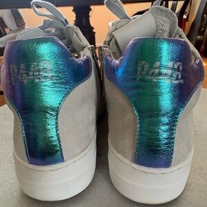 P448 Thea Holographic (Mermaid Tail :) Platform Mid Top